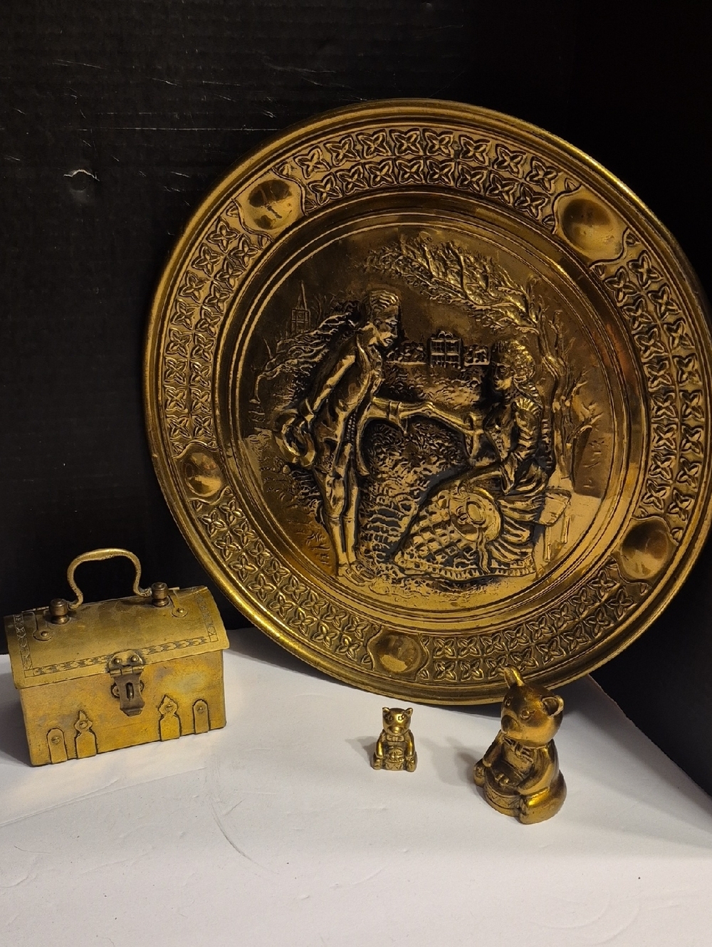 Decorative Brass  Lot READ DESCRITION FOR INFO ON PIECES